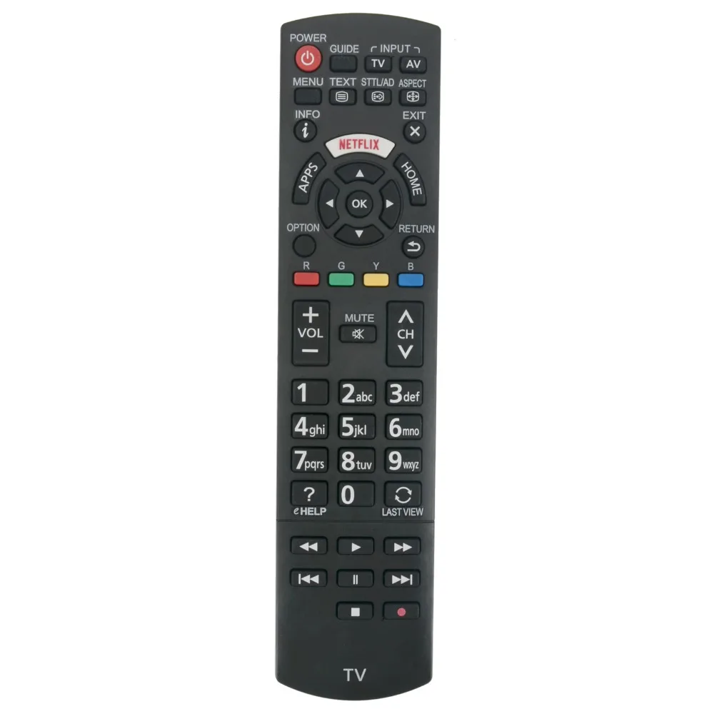 New Remote Control RC1008 for Panasonic Netflix TV 06-5N2W49-PA02X | Электроника