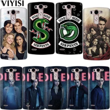 American TV Riverdale serie caso para LG G6 Q6 Q7 Q8 G7 XPower 2 V30 Q8 K7 K8 K10 2017 2018 XScreen Etui Coque Funda de silicona