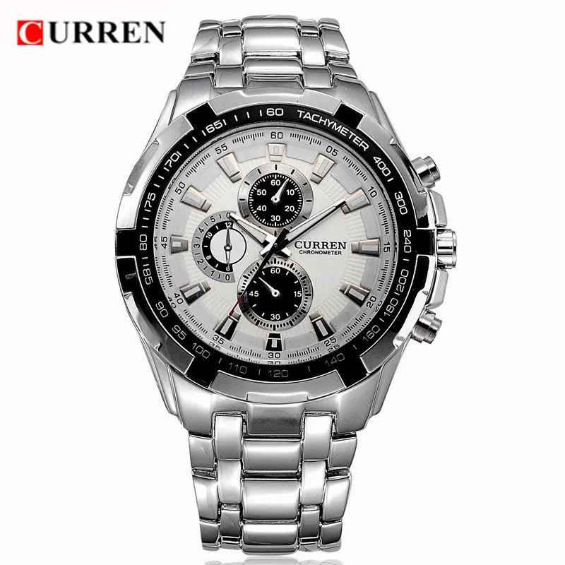 

NEW Mens Watches Top Brand Luxury Quartz Man Watch Men Military Sport Clock Male Wristwatch Relogio Masculino CURREN 8023