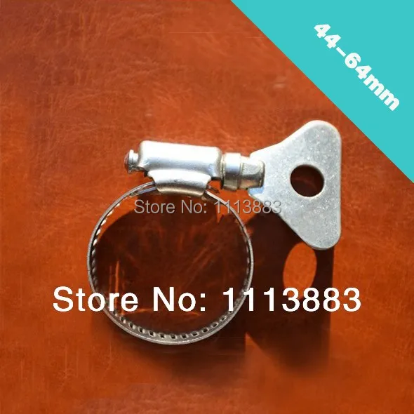 20 X 44 64mm American Screw Hose Clips Stainless Steel Turn Key Type