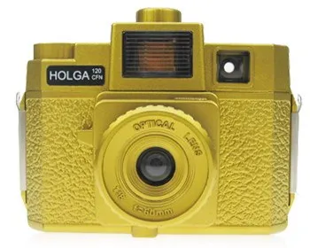 

Holga 120 CFN 120CFN Medium Format Camera Gold Lomo Brand NEW