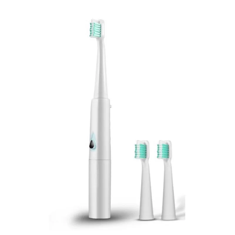 Sonic Vibration Electric Toothbrush with 3 brush heads Waterproof
