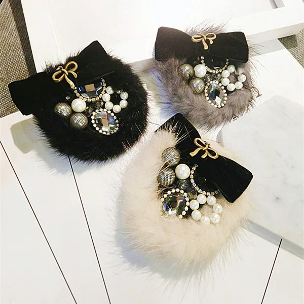 Handmade fashion fur bowknot rhinestone brooches for women vintage faux pearl crystal hairy brooch pins jewelry
Handmade fashion fur bowknot rhinestone brooches for women vintage faux pearl crystal hairy brooch pins jewelry