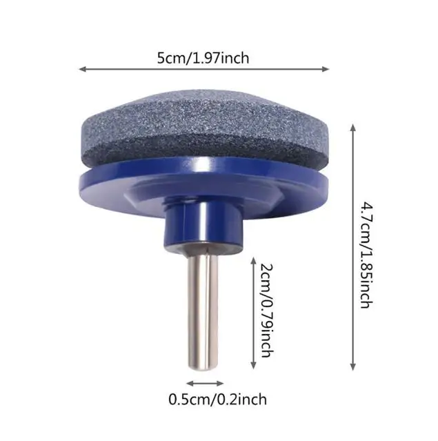 50 мм более быстрая Точилка для косилки газонокосилка Точилка для лезвий универсальная шлифовальная роторная дрель Резы точилька для лезвий гасонокосилки - Цвет: 1 pc