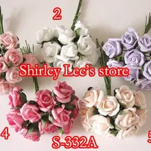 120 булочек = 1440 шт х миниатюрная роза из пеноматериала в 5 различных цветах, свадебные украшения своими руками