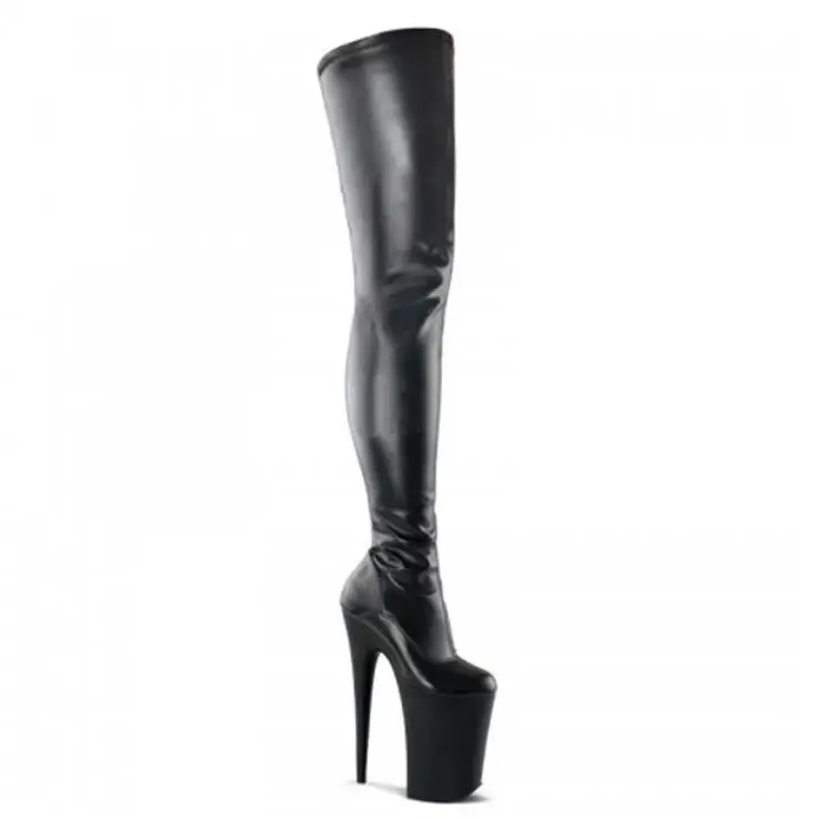 

Autumn and winter 20CM ultra-high tapered waterproof table over knee boots