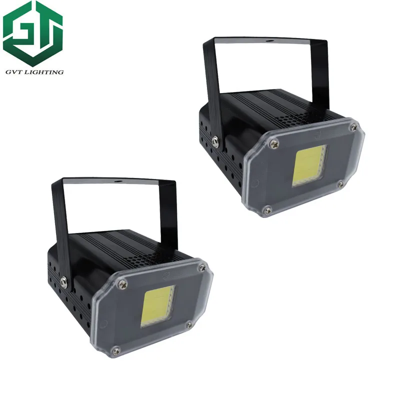 2pcs New arrival 20W mini integrated high-power strobe light super bright dj Stroboscope party lights stage strobe effects light