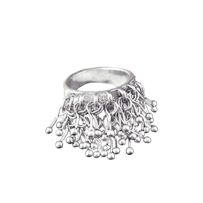 Винтажное золотистое металлическое кольцо для коктейлей женщин весеннее