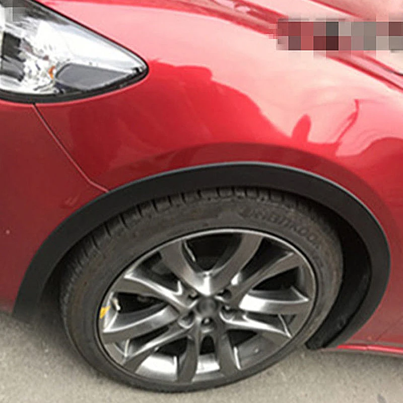 2x1,5 м резиновое автомобильное колесо арки защиты молдинги грязевая оградительная защита Универсальный черный