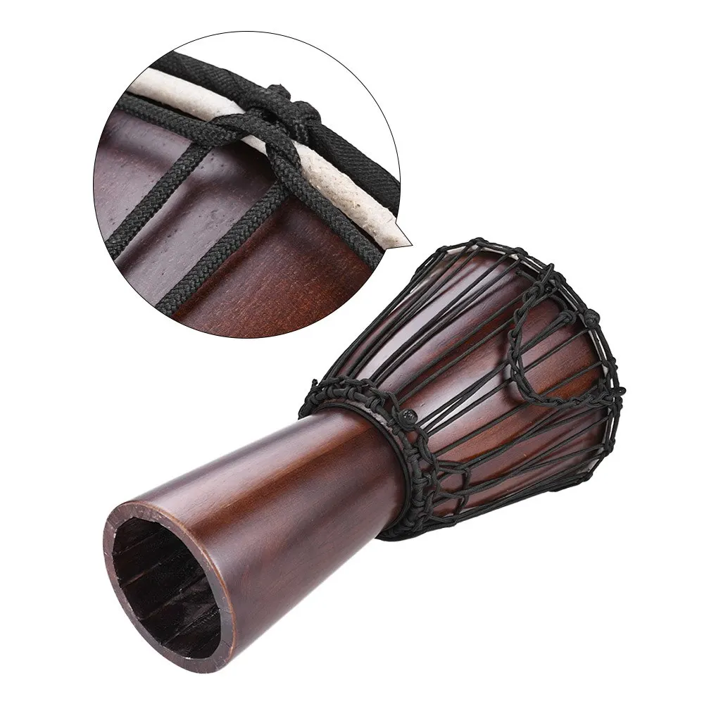 Профессиональный " Африканский Djembe рука Bongo барабан ударный музыкальный инструмент выбор твердой кожи тела голова козьей кожи