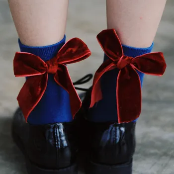 

2018 Women Fashion Socks Harajuku Bow Tie Ladies Funny Socks Butterfly Tie Sexy Cool Novelty Cotton Cute Sox Cosplay BAC097