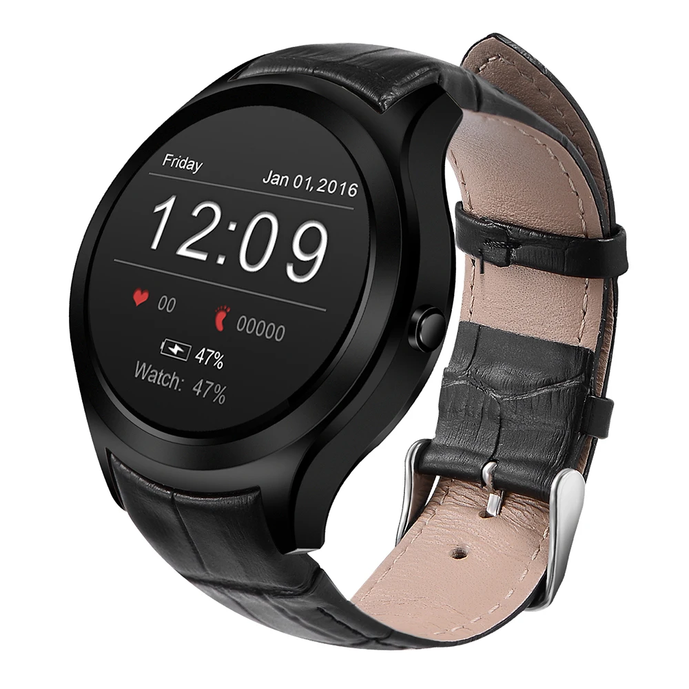 

NO.1 D5 Pro 3G Smartwatch Phone 1.39'' Android 5.1 MTK6580 Quad Core 1GB 16GB Heart Rate Monitor Pedometer Smart Watch Men