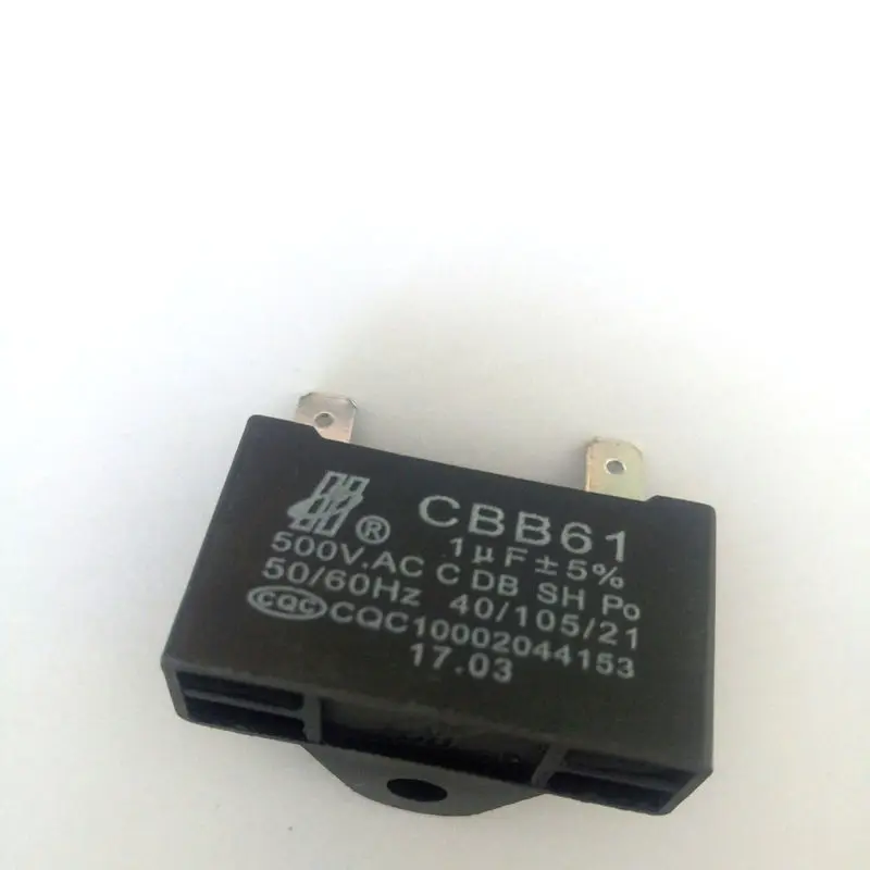 5 pcs cbb61 1uf purificador de água