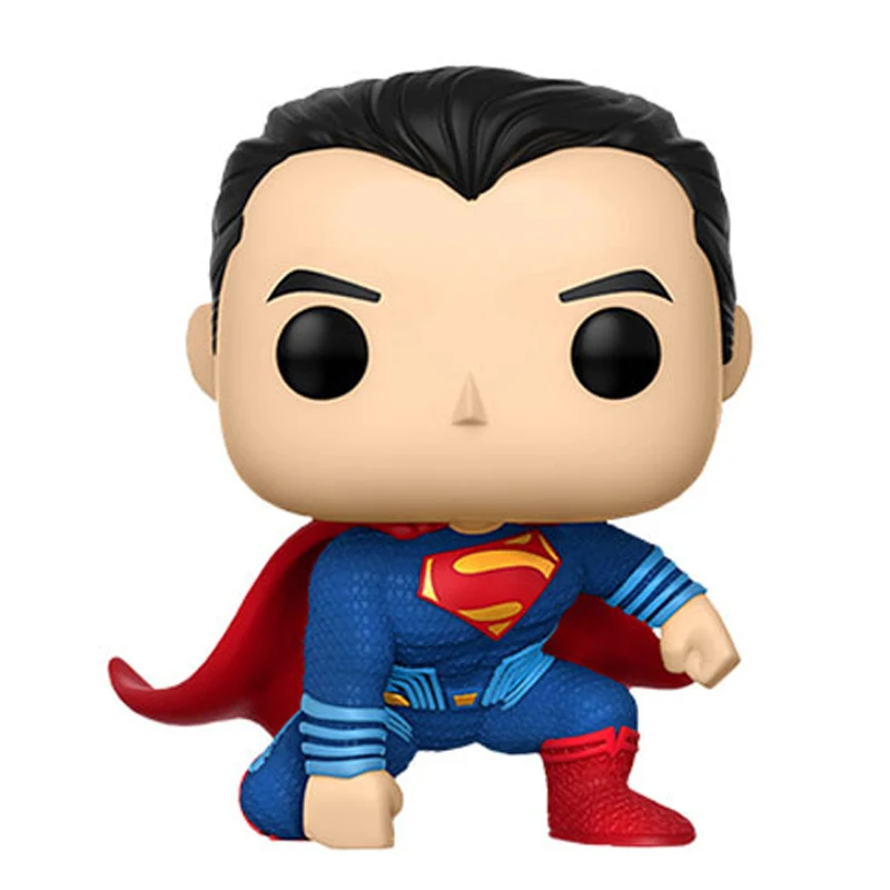 Funko Pop DC Super Hero фигурка Лига Справедливости Бэтмен флэш чудо-женщина киборг Супермен Аквамен игрушки с коробкой " 10 см