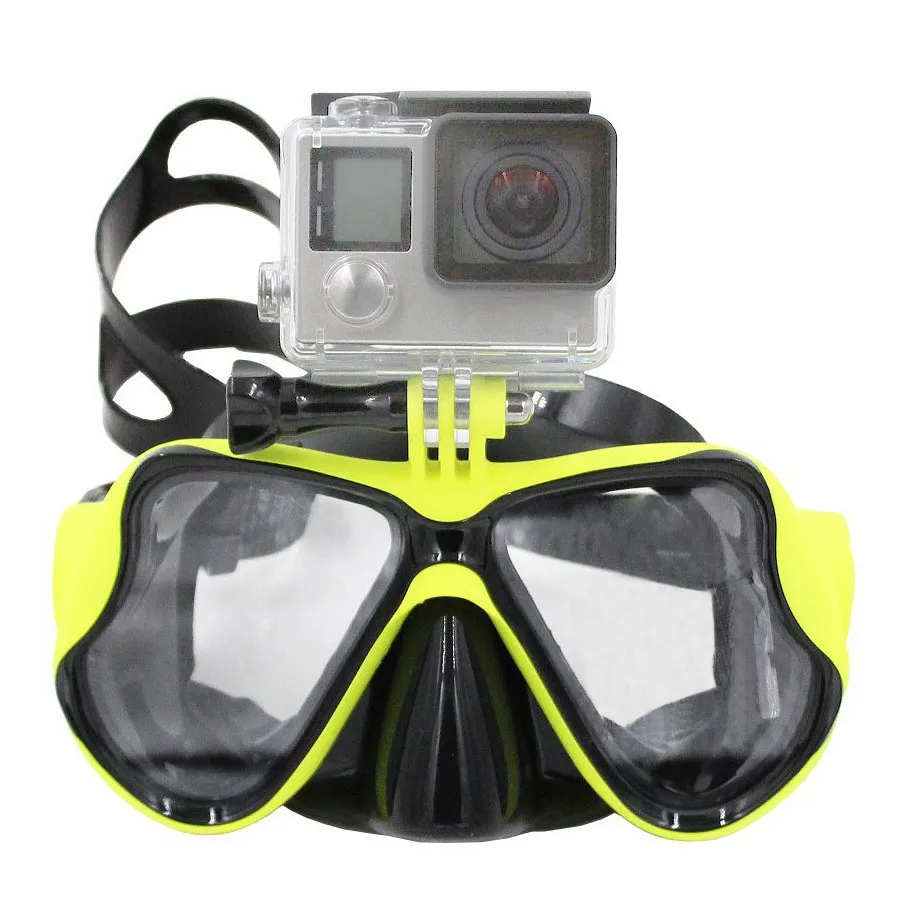 

Swimming Goggles Camera Diving Face Mask Anglotzen for Action Sports Camera Helmet Camera GoPro Hero 1 2 3 3+ 4