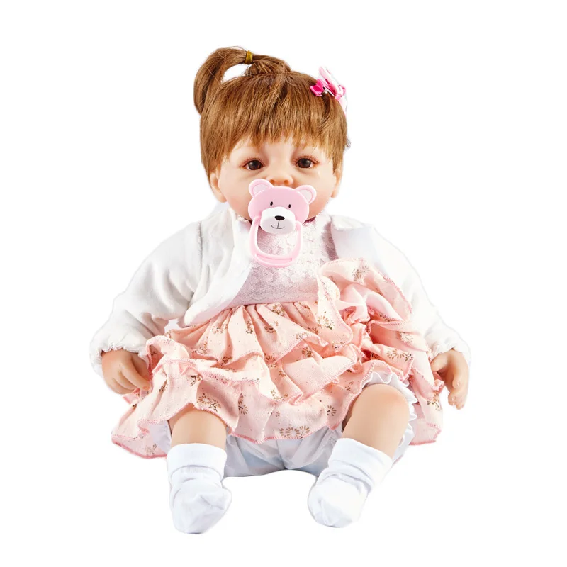 

New Silicone Reborn Baby Dolls Girls Bonecas Bebe Reborn Doll Children Gifts Girls Toys SB4523 Bonecas Reborn Silicone Dolls