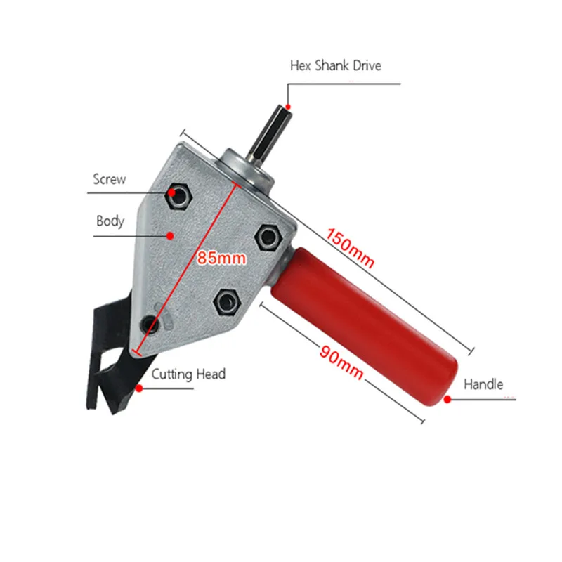 Инструмент для резки листового металла, инструмент для резки металлических пластин, аксессуары для электроинструмента