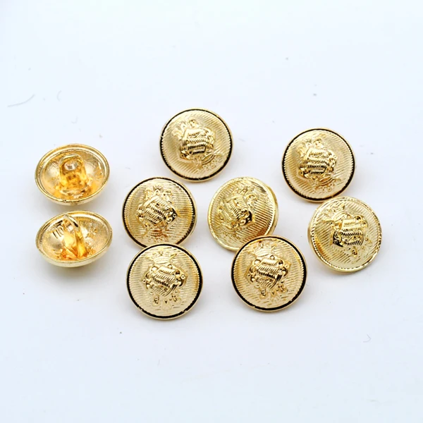 Wholesale 100pcs pack 12.5mm metal alloy sewing buttons decorative dome