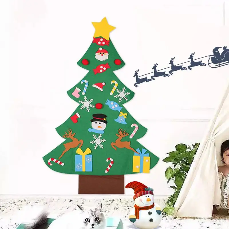 Kids-DIY-Felt-Christmas-Tree-With-Ornaments-Children-Christmas-Gift-High-quality-Felt-Cloth-Creative-Free (2)
