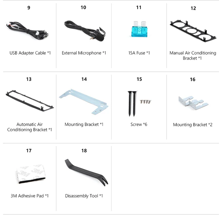 Top 7" Android 8.0 Oreo OS Car DVD Multimedia GPS Radio for BMW 3 Series E90/E91/E92/E93 2005-2012 with One Key Screen Off Support 14