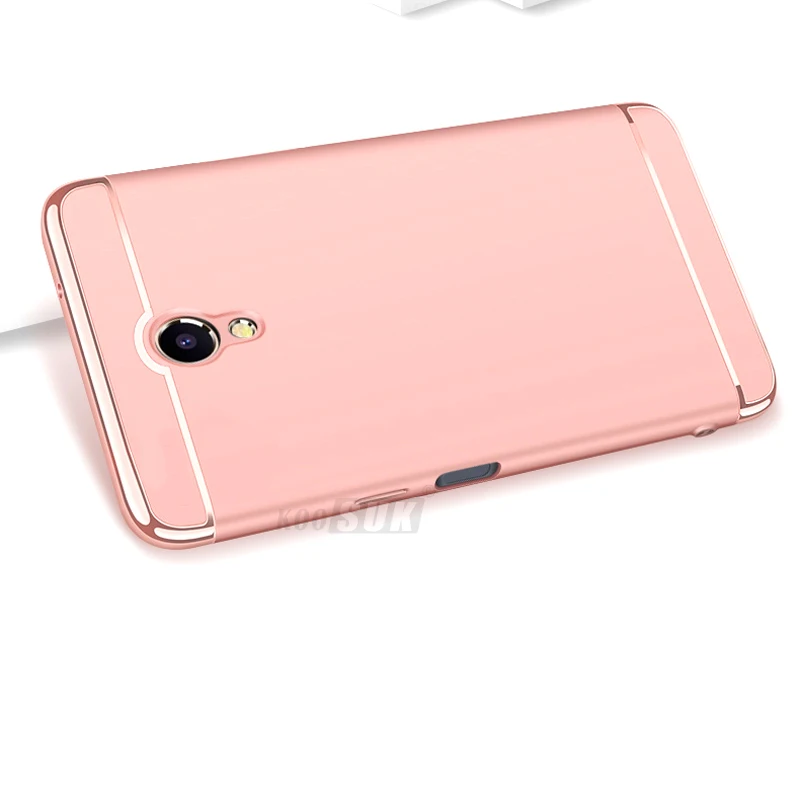 Чехол для Meizu M6s с полной защитой от ударов жесткий матовый роскошный чехол