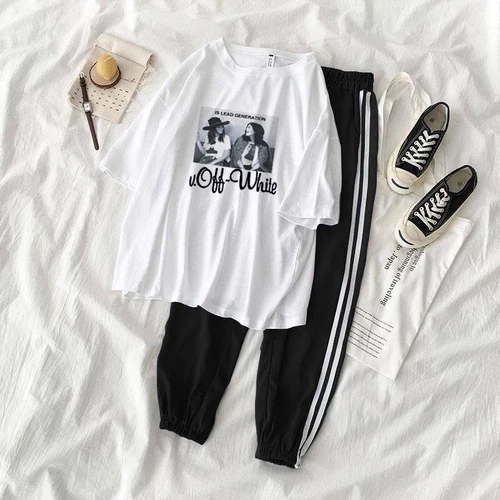 

Tracksuit Mickey Minnie Leopard Print Women Set Outfit Fashion 2 Pieces Suits Casual Overalls Jumpsuits Workout Female Clothing