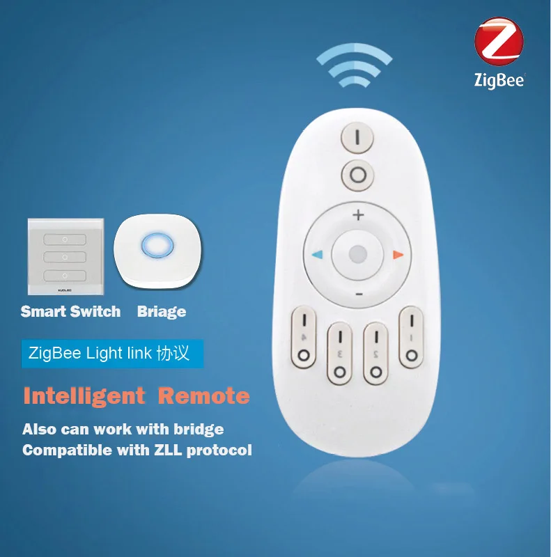 ZigBee Remote control for smart bulb compatible with original bridge 1.