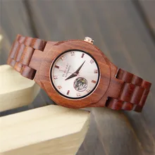 2016 nueva moda de madera del reloj de cuarzo marca famosa mujeres reloj Elegante Reloj de las mujeres de Lujo reloj Pulsera relogio feminino Venta Caliente