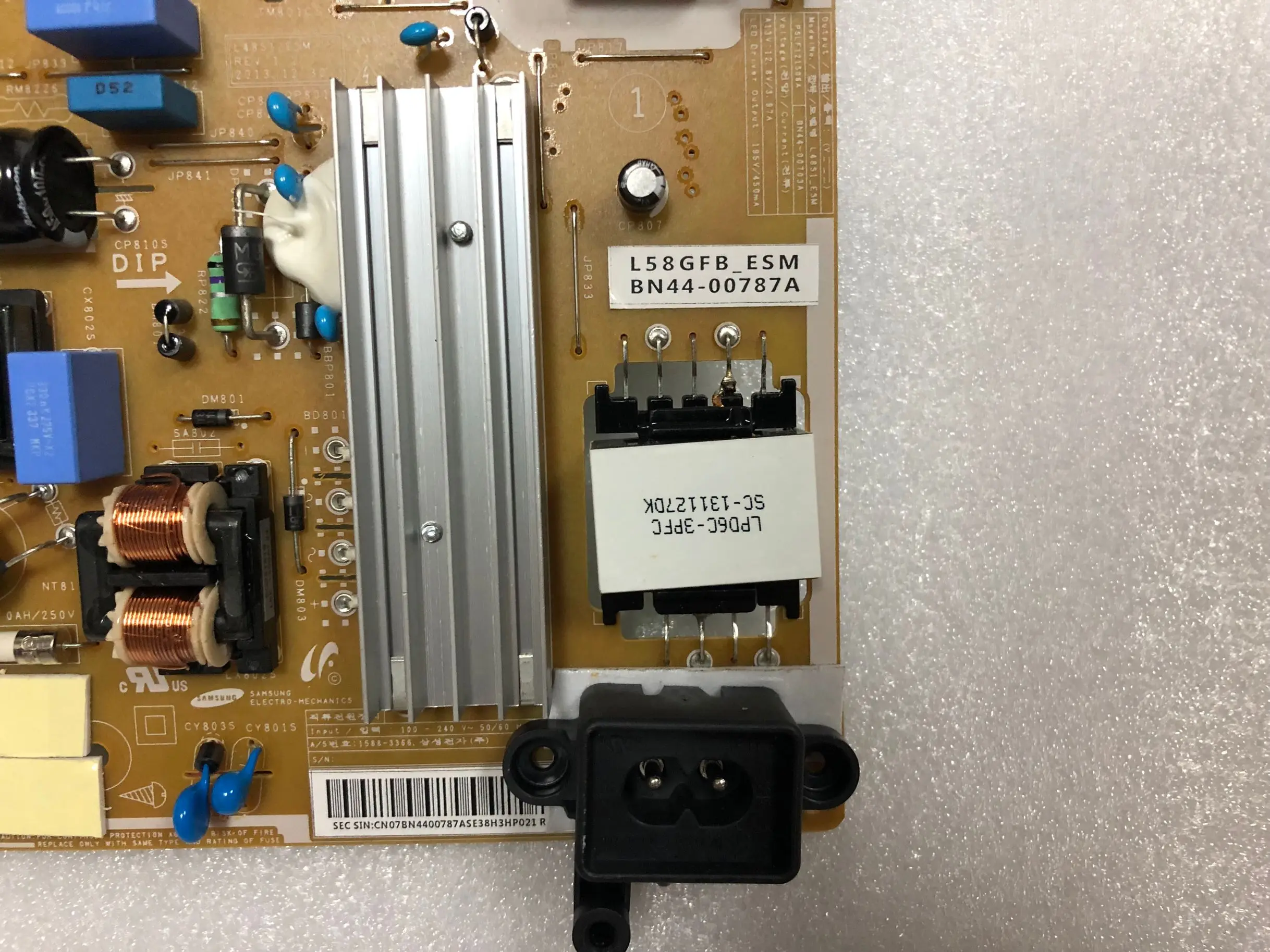 Substitute BN44 00787A L58GFB_ESM Power Supply for UN58H5202AF UE58H5200AK, good quality|number|number 6number 86 - AliExpress