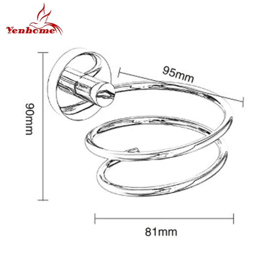 304 металлическая стойка для фена из нержавеющей стали для настенной полки, настенная стойка для ванной комнаты, настенная полка для хранения, держатель для фена