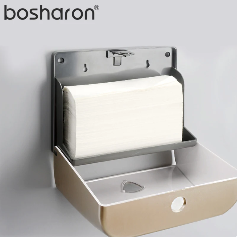 Demarkt Tissue Box Countertop Paper Towel Dispenser Tissue Holder For Bathroom Bedroom or Kitchen