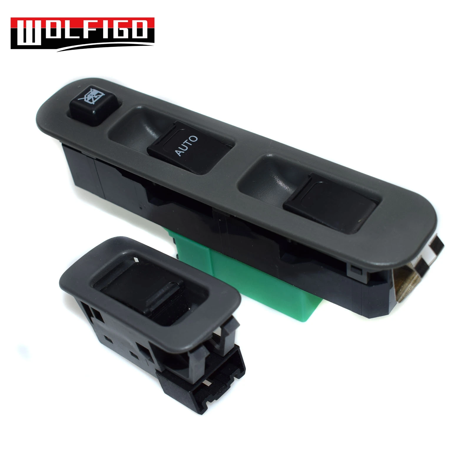 

WOLFIGO New Grey 37990-81A20,3799081A20 2pcs Power Electric Window Switches for SWIFT Suzuki Jimny FJ 1998-2015 3799575F00T01