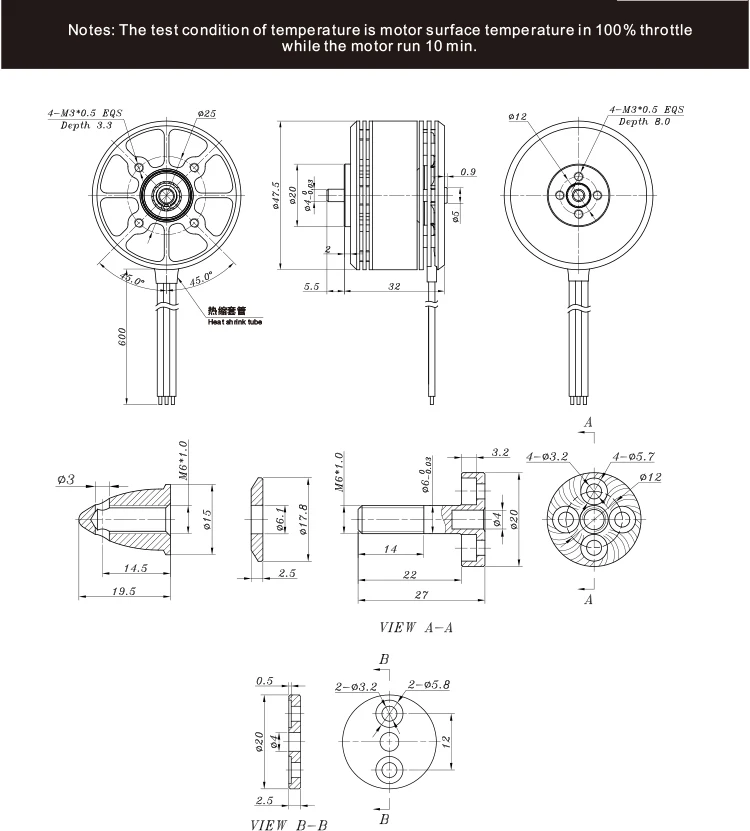 4 шт. Sunnysky X4110S 340KV 400KV 460KV 580KV 680KV 4 S-6 S бесщеточный двигатель для мультикоптера квадрокоптера RC самолета