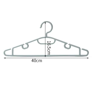 5 шт./лот 40 см Пластик вешалки Многофункциональный толщиной сократить одежда поддержки. Ветровка вешалки
