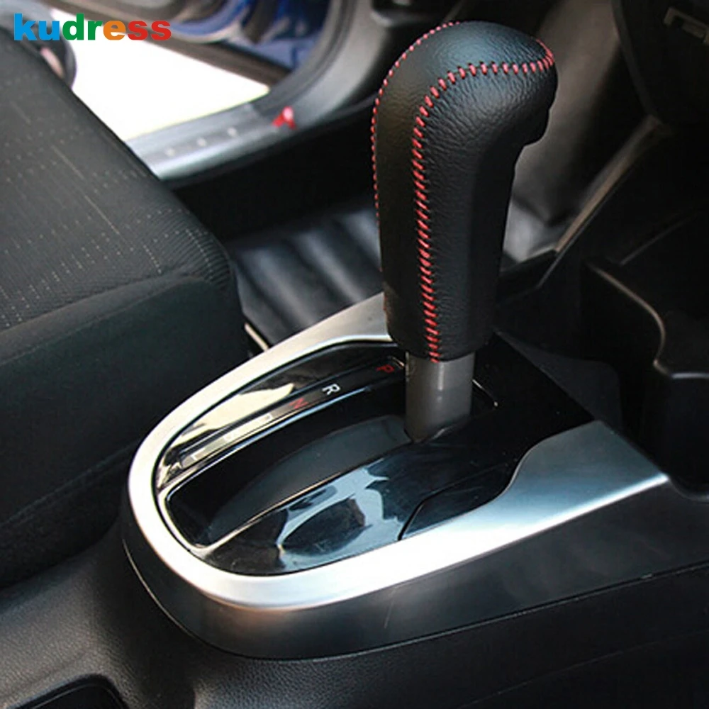 Us 21 3 18 Off For Honda Jazz 2014 2015 1pcs Auto Interior Gear Box Panel Modified Ring Circle Decoration Cover Trims Hand Brake Trim In Interior