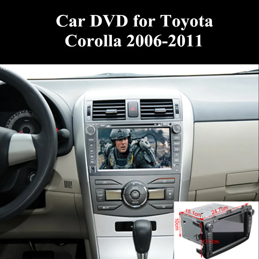 Excellent Android 8.1 Auto Car GPS for Toyota Corolla 2006-2011 DVD Player WIFI 3G Bluetooth TV 8 Inch Free GPS Card and Map 2017 New 1 Excellent Android 8.1 Auto Car GPS for Toyota Corolla 2006-2011 DVD Player WIFI 3G Bluetooth TV 8 Inch Free GPS Card and Map 2017 New 1