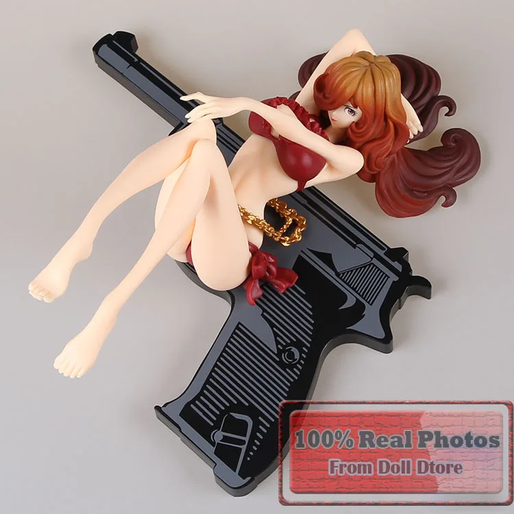 

11cm Japanese original anime figure Lupin III Rupan Sansei Mine Fujiko action figure collectible model toys for boys