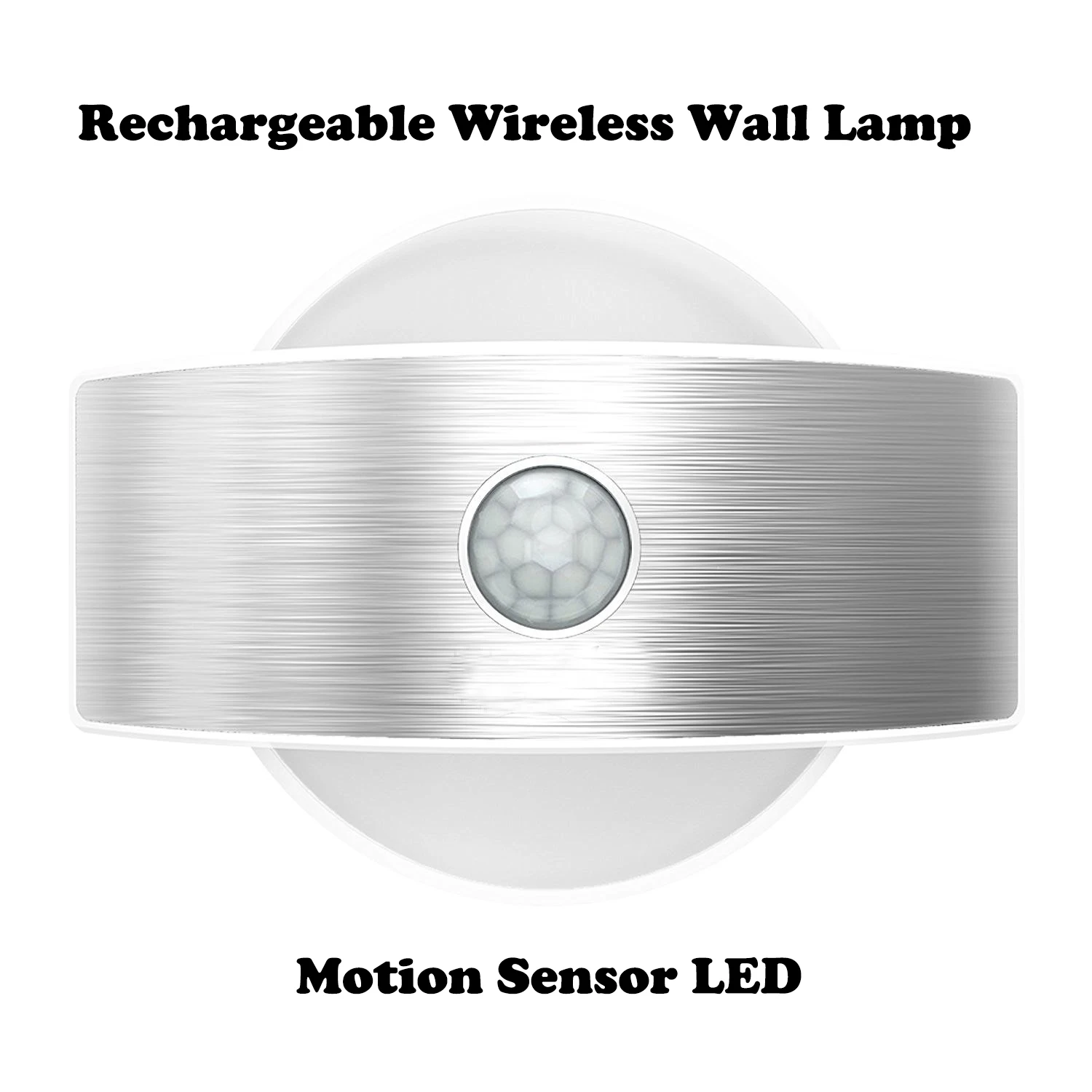 Rechargeable Motion Snsor Night Light Wireless Wall Lamp Stick Anywhere for Stair Corridor Sconce PIR Sense LED | Лампы и освещение