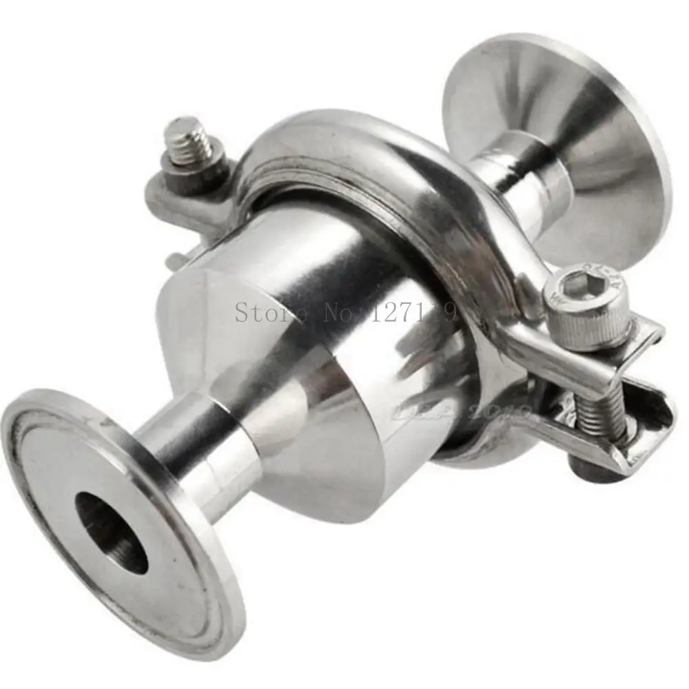 

1pc 63MM OD Sanitary Check Valve Tri Clamp Type Stainless Steel SS SUS 304