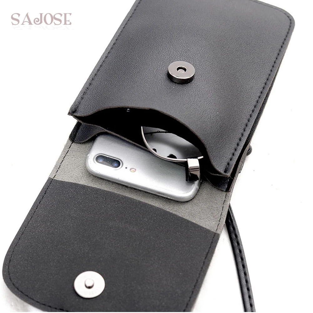 

Crossbody Bags For Woman's Casual Fashion Messenger Lady Small Phone Bag Green Designer Leather Women Shoulder DropShipping