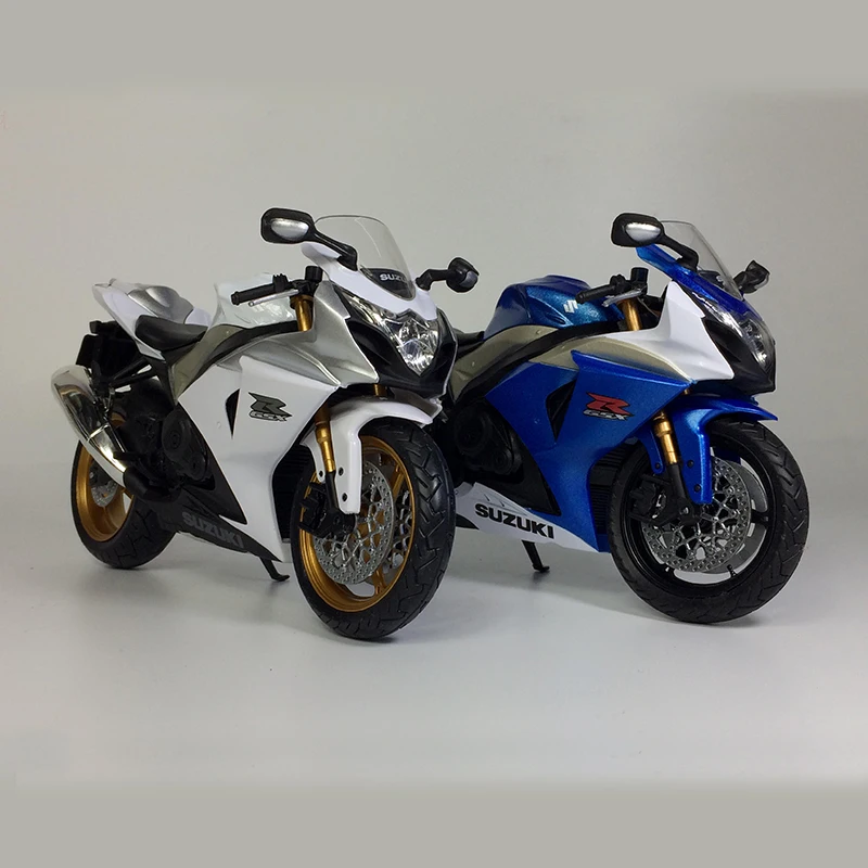 Модель мотоцикла Suzuki GSX R1000 1:12 коллекция игрушек лучший подарок на день рождения и