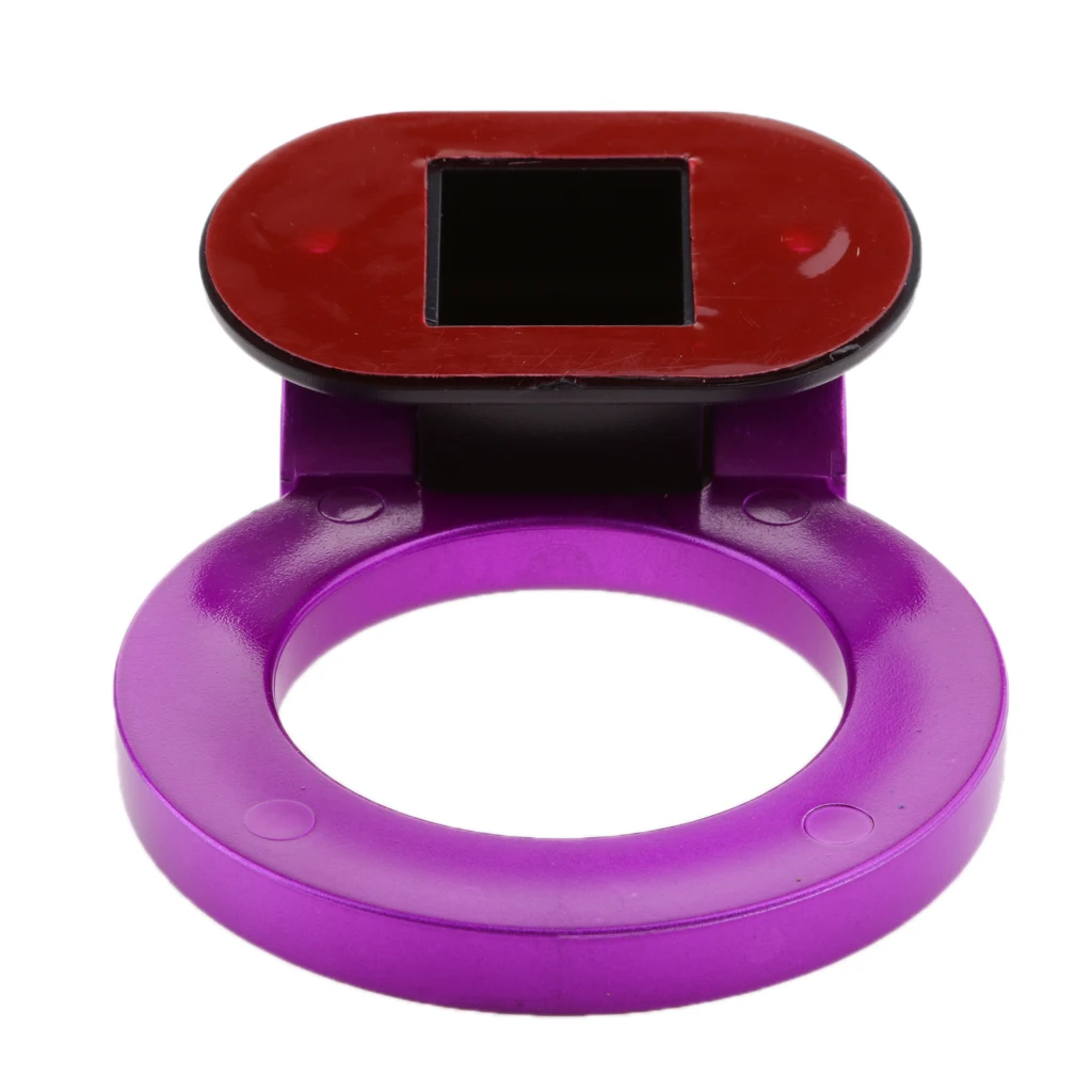 Racing Tow Hook Ring for Car SUV Front Rear Bumper Decoration ONLY ABS Plastic Apply Onto Bumper