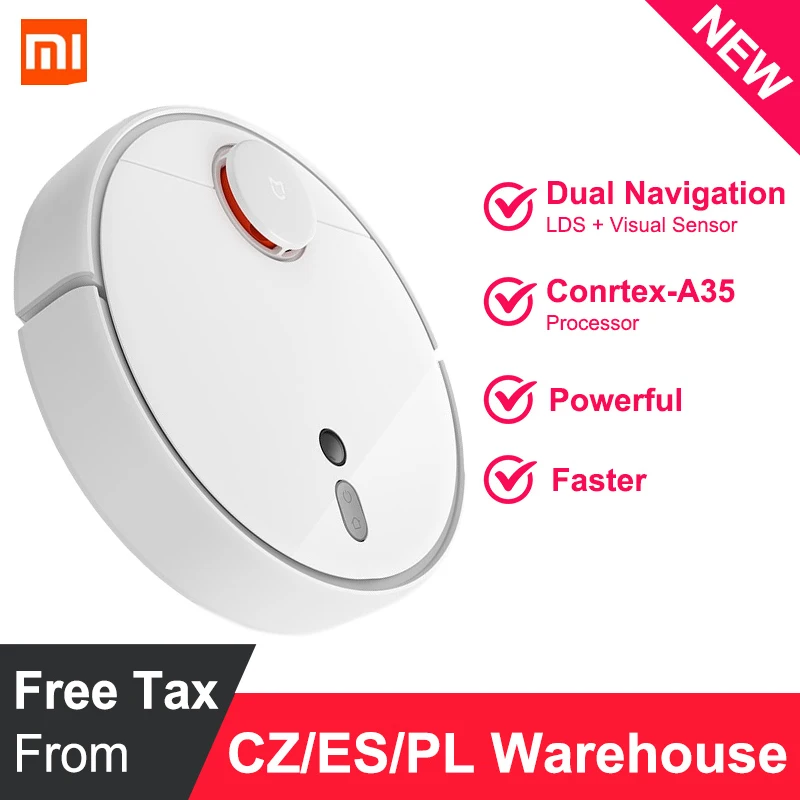 Новый Xiaomi Mi робот пылесос 1 s для дома LDS Charge Smart запланированный wifi приложение