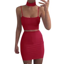 YOUYEDIAN Для женщин Летняя сексуальная ночная рубашка, Женский комплект из двух предметов топ и юбка талия облегающая одежда для сна# y30