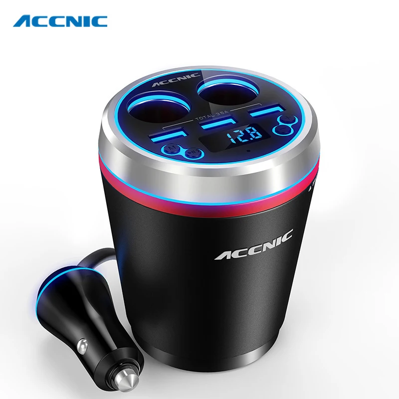 Accnic C1 TF/Miscro SD музыкальный MP3-плеер Handsfree Bluetooth автомобильный комплект fm-передатчик поддержка SD U диск