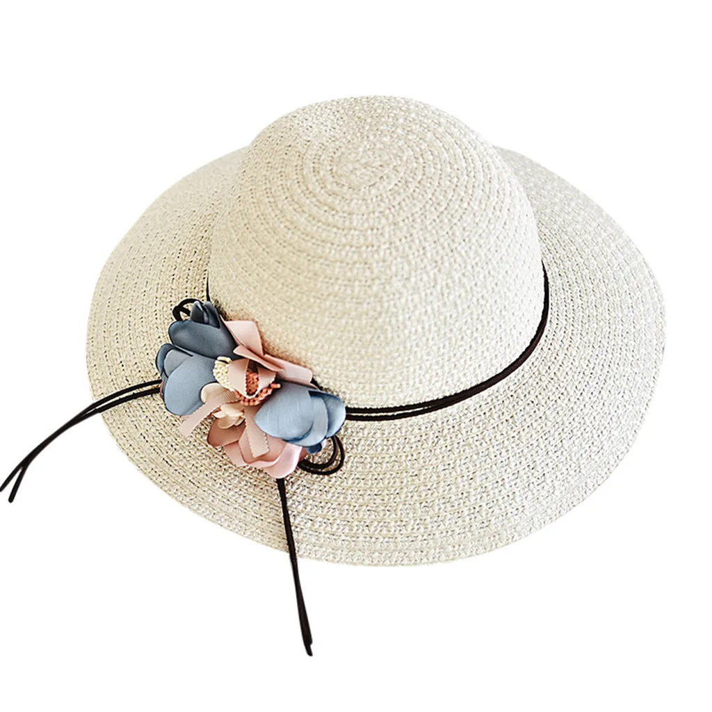 Женская шляпа с широкими полями, летние флоппи шляпы для женщин, винтажная Складная пляжная шляпа от солнца для девушек, летняя cappello estate# P7