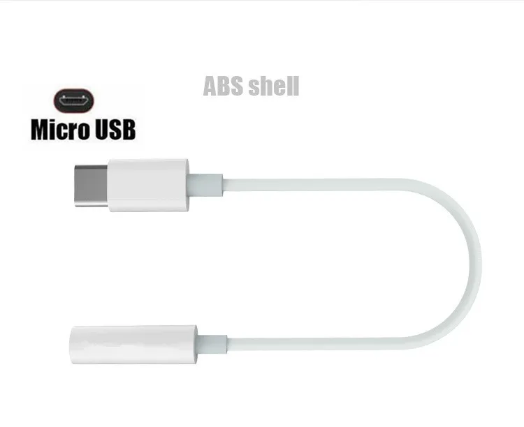 12 см Мирко до 3,5 мм адаптер для наушников Мирко USB мужчина к 3,5 AUX аудиоразъем типа мама для мобильного телефона