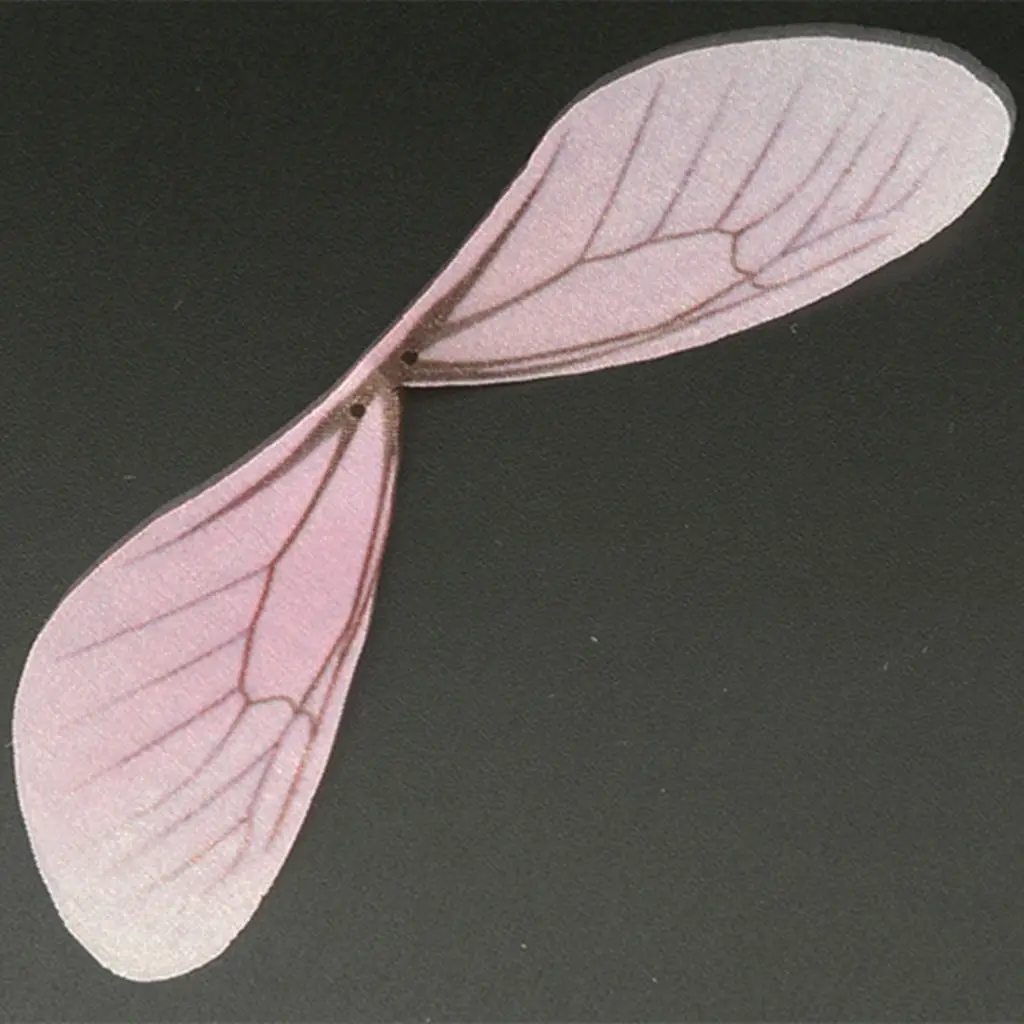50pcs Cloth Fashion Dragonfly Wing Charms for Women Earrings Pendant Jewelry