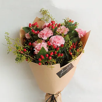 

Single Color Craft Paper Flowers Packaging Korean Flowers Wrapping Paper Packaging Florist Wrapping Paper Flower Bouquet 20 Pcs