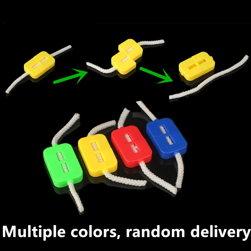 1 шт. сломанная веревка восстановление крупным планом магический трюк детская головоломка Новинка Опора игрушка подарок легко управляемая весь человек шутка